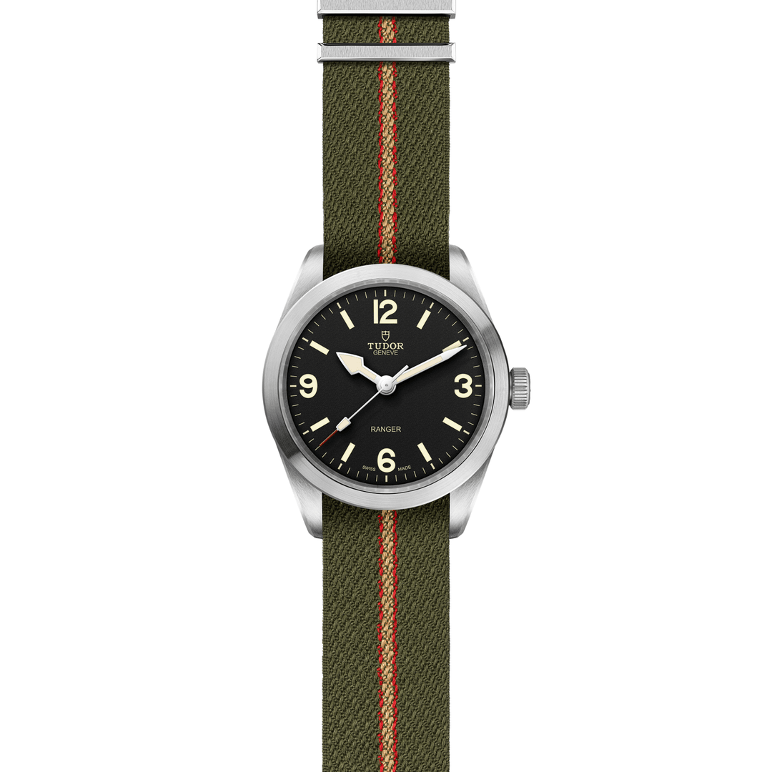 TUDOR Ranger - Green fabric bracelet