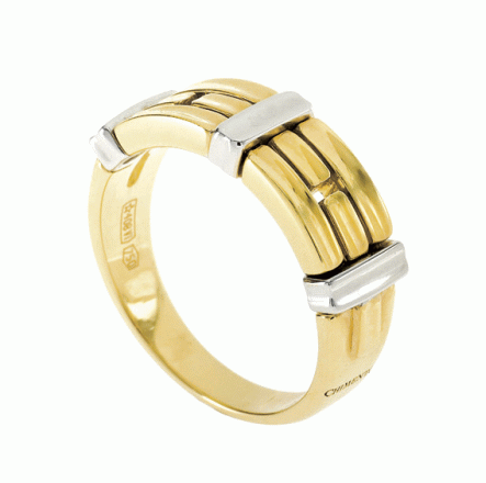 BAGUE CHIMENTO DUETTO OR 18K 2TONS