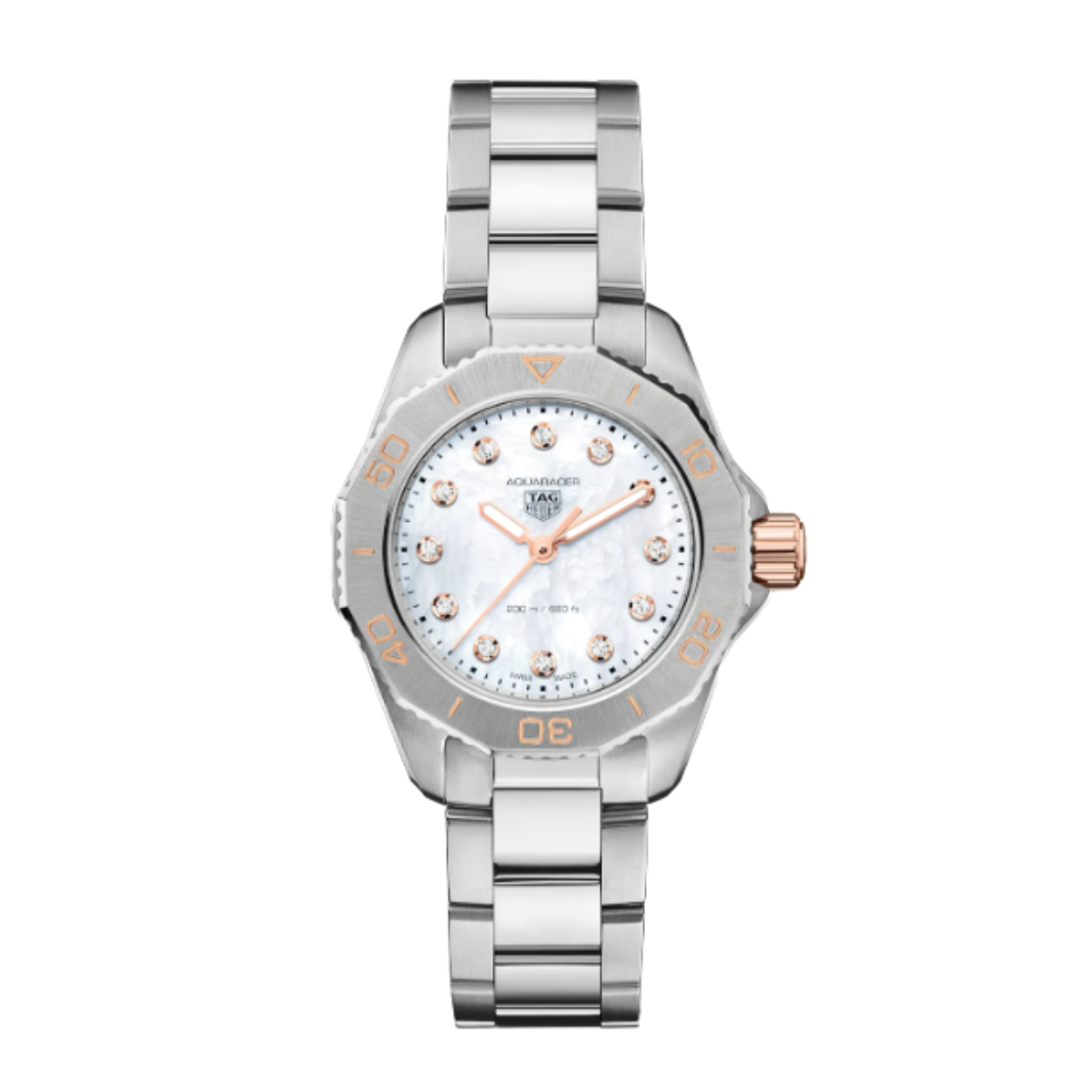 Deposit - TAG HEUER AQUARACER PROFESSIONAL 200 - Mother of pearl