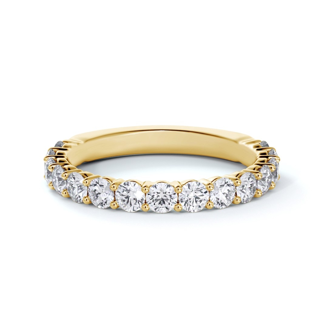 Forevermark French Pave Diamond Anniversary Ring