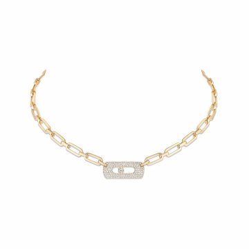 Messika Move LInk Curb Necklace 