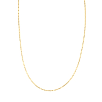 18K Yellow Gold Anchor Chain 2,4 mm - Available in 45 to 60 cm