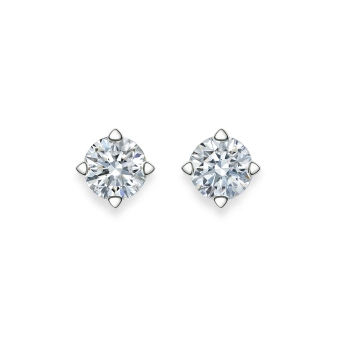 Forevermark Round Solitaire Diamond Studs - Available from 0.16ct to 2ct