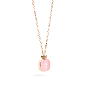 Pomellato necklace from the Nudo collection in 18k 