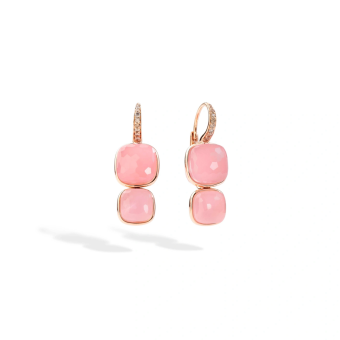 Pomellato earrings from the Nudo collection 18K