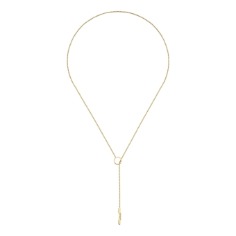 gucci yellow gold necklace link to love ybb662110001