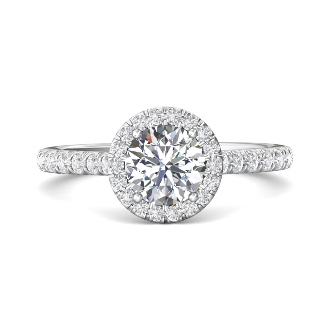 Forevermark Center of My Universe Diamond Engagement Ring - Center available from 0.20ct to 2ct