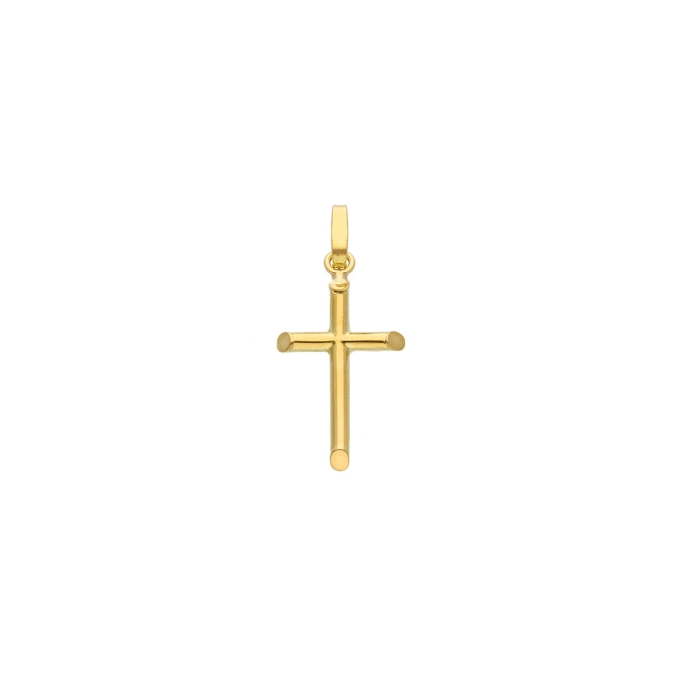 REL-CR-PO-V-18-Y-10-20 religious cross charm gold jewellery