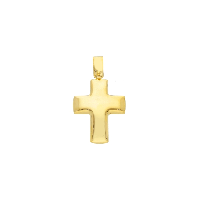 REL-CR-PO-V-18-Y-14-24 religious cross charm gold jewellery