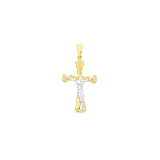 REL-CR-PO-V-18-Y-20-47 religious cross charm gold jewellery